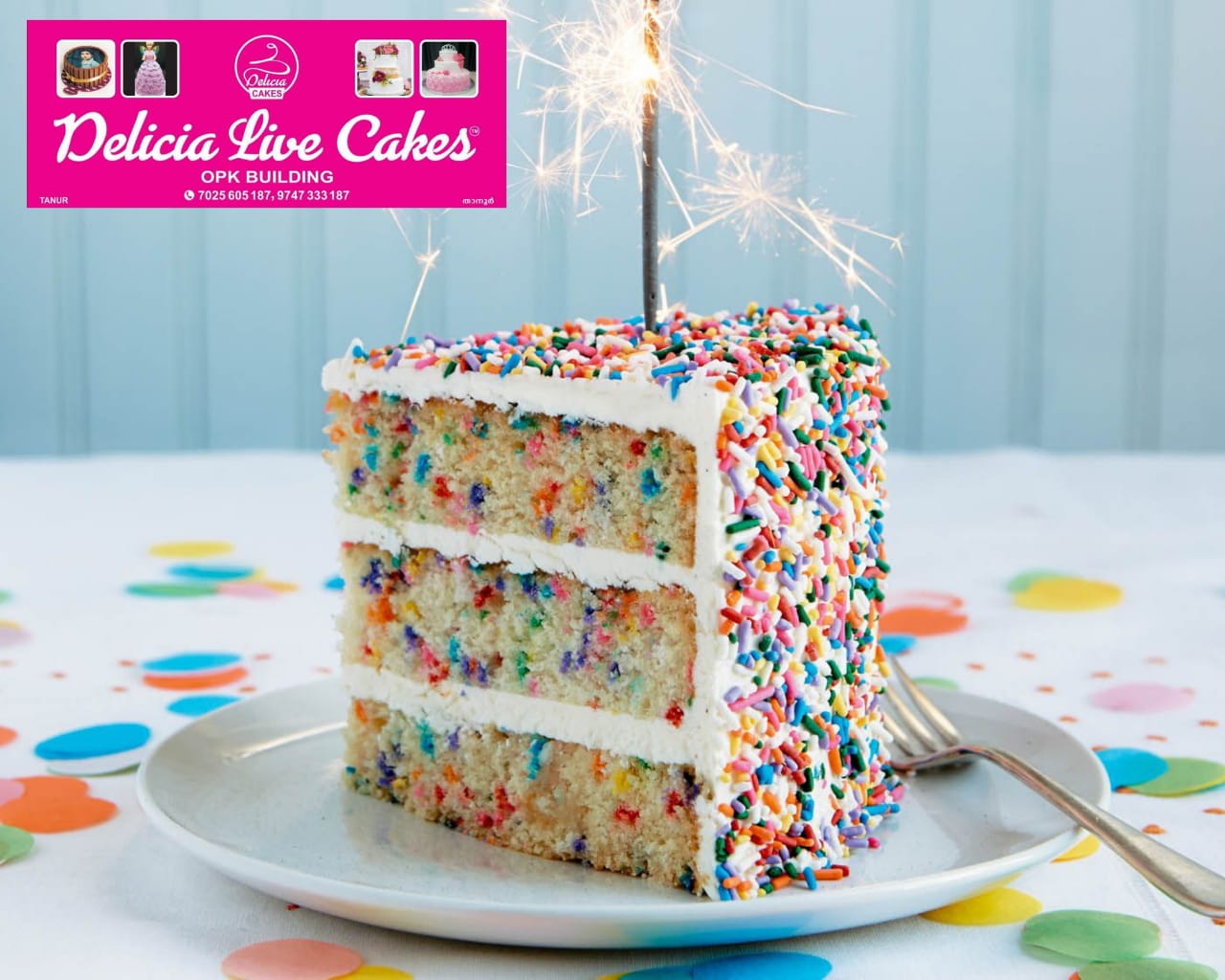 Delicia Live Cakes TANUR